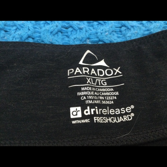 Black dry release workout pants - Picture 2 of 3